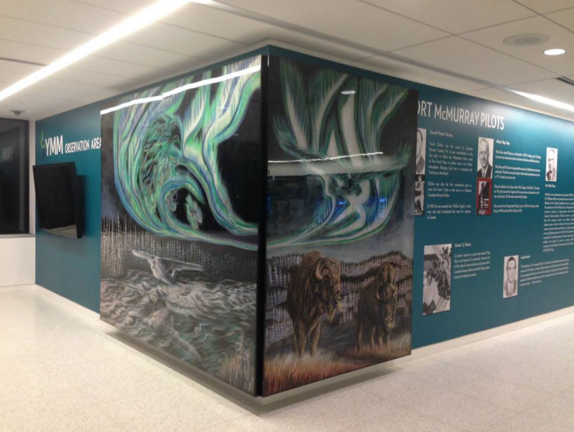 Story Behind the Painting - Fort McMurray International Airport